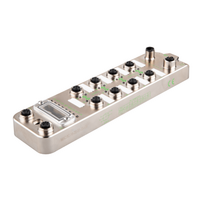 ELCO IO-LINK MASTER, ETHERCAT, WEBSERVER, 8XCLASS-A, IO-LINK, MAX.16 DI / 8 DO, 8XM12 A-CODE 5PIN, 2XM12 D-CODE 4PIN, 2XM12 L-CODE 5PIN, METAL, IP67